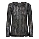 BarbCC O - Neck Blouse - Black - Co'couture