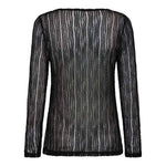 BarbCC O - Neck Blouse - Black - Co'couture