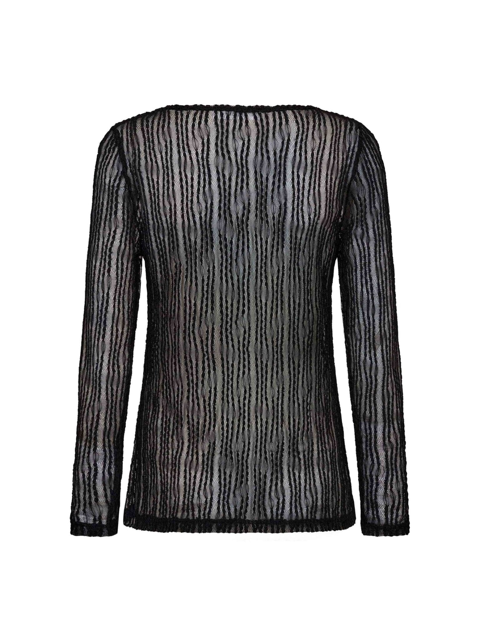 BarbCC O - Neck Blouse - Black - Co'couture