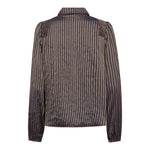 CalviaCC Stripe Smock Shirt - Navy - Co'couture