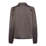 CalviaCC Stripe Smock Shirt - Navy - Co'couture
