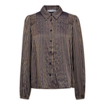 CalviaCC Stripe Smock Shirt - Navy - Co'couture