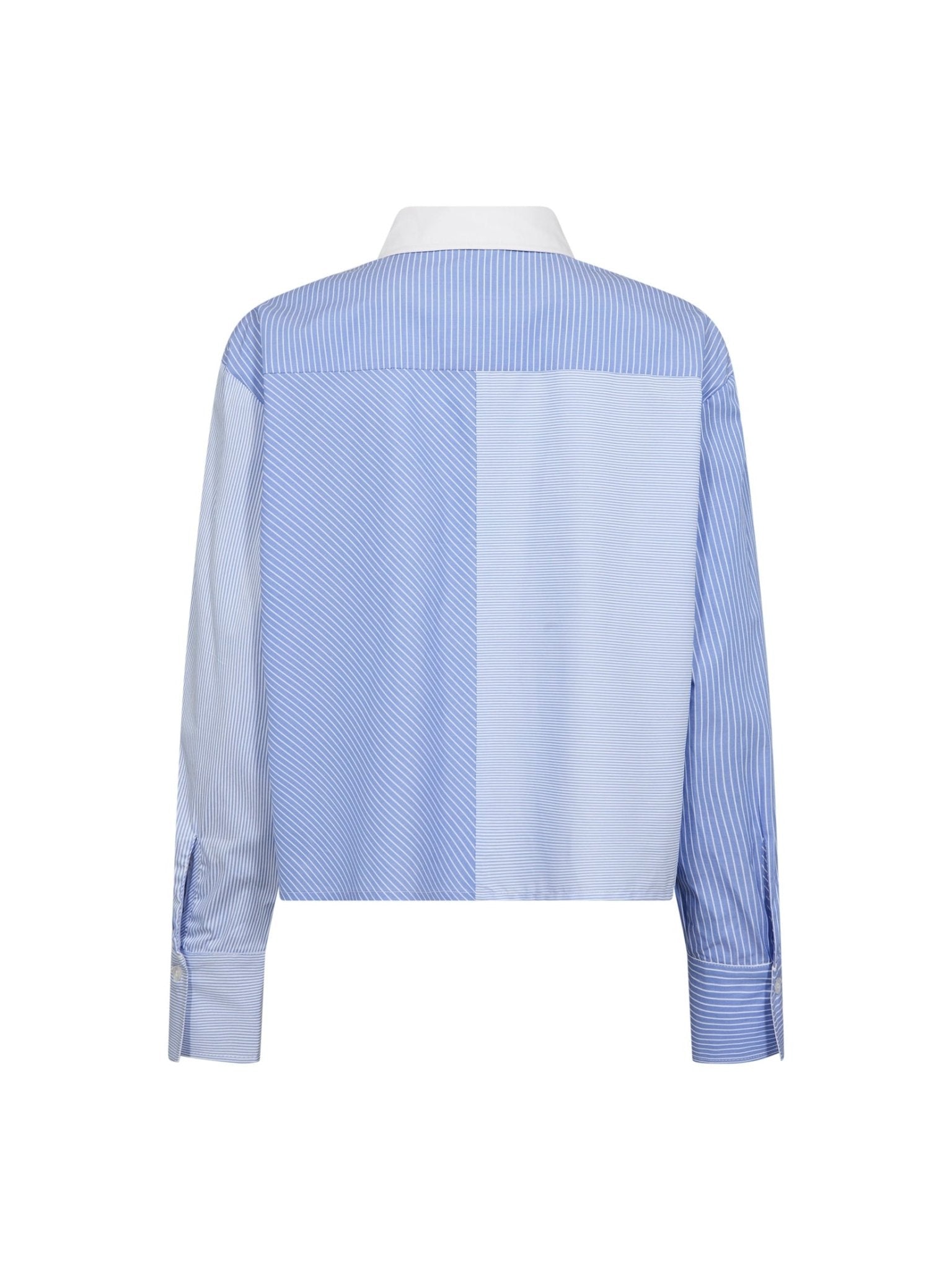 ChrisCC Mix Shirt - Pale Blue - Co'couture