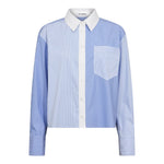 ChrisCC Mix Shirt - Pale Blue - Co'couture