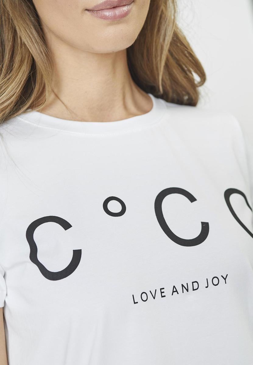 CocoCC Signature Tee - White - Co'couture