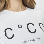 CocoCC Signature Tee - White - Co'couture