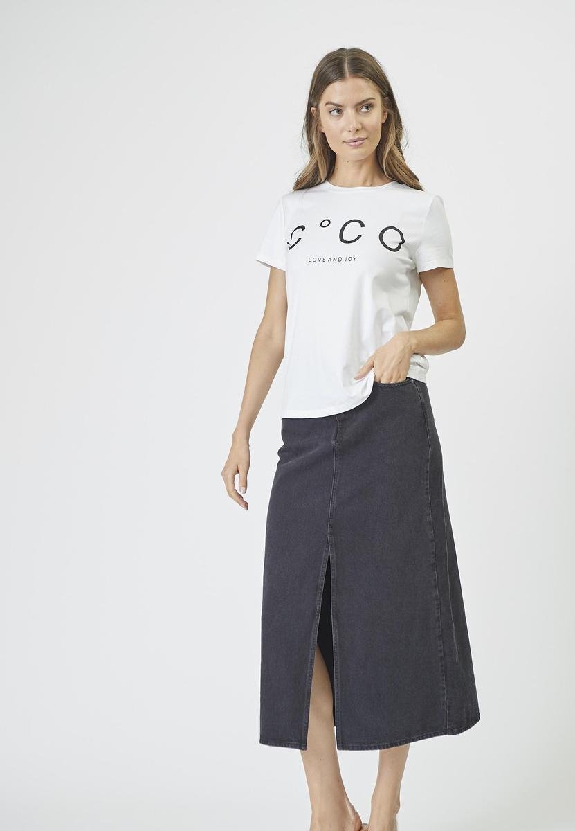 CocoCC Signature Tee - White - Co'couture