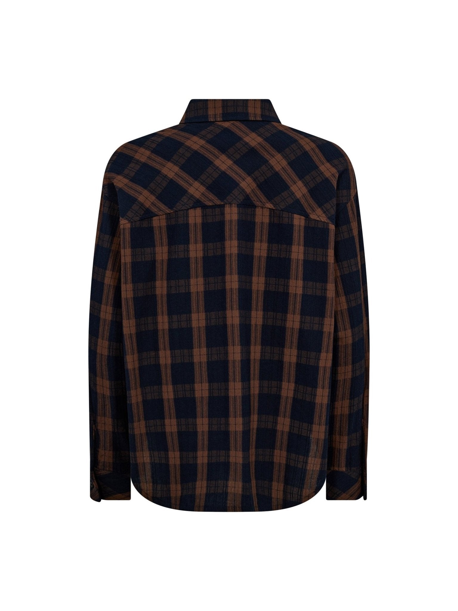 DixieCC Check Shirt - Suntan - Co'couture