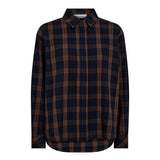 DixieCC Check Shirt - Suntan - Co'couture
