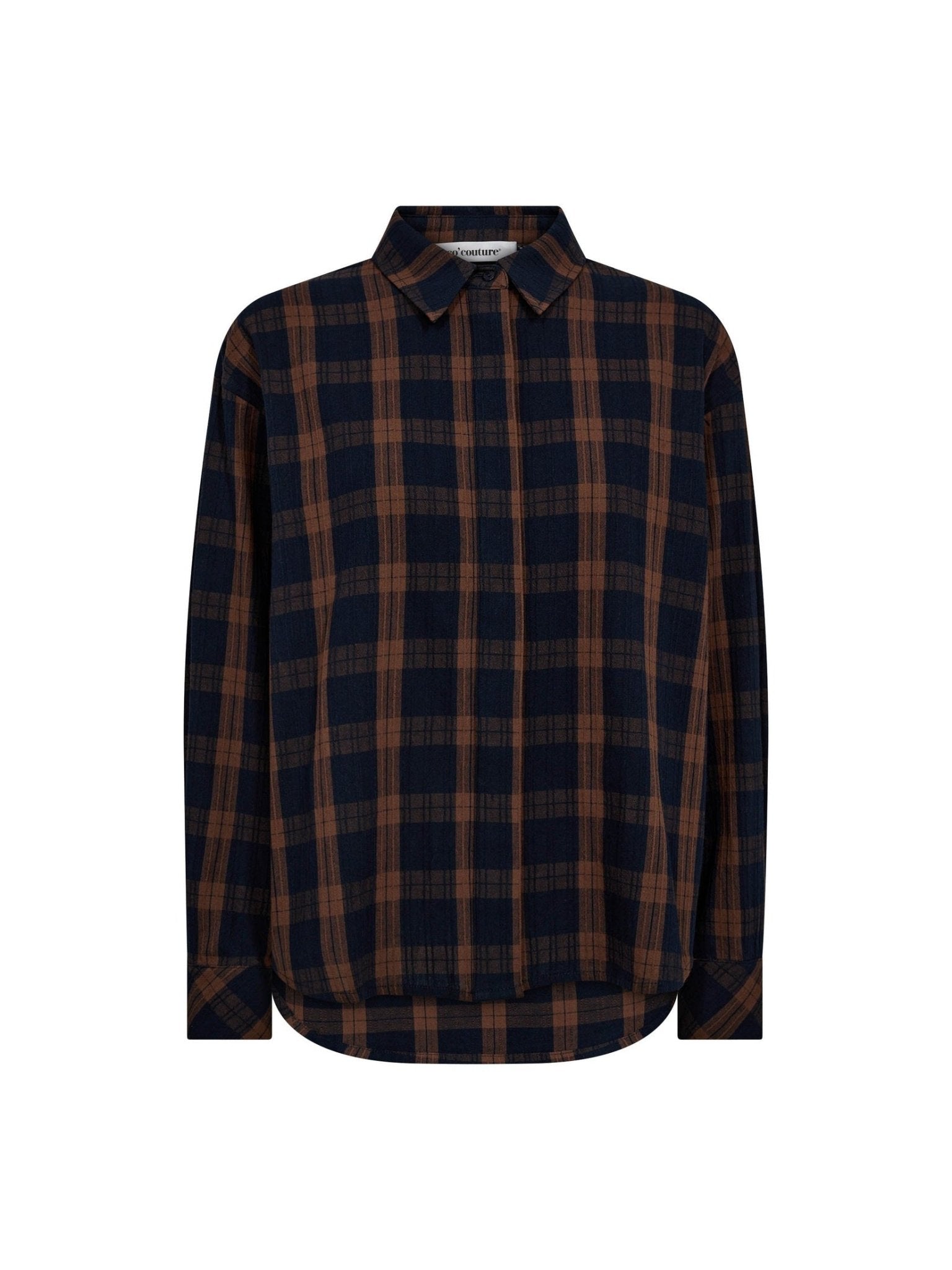 DixieCC Check Shirt - Suntan - Co'couture