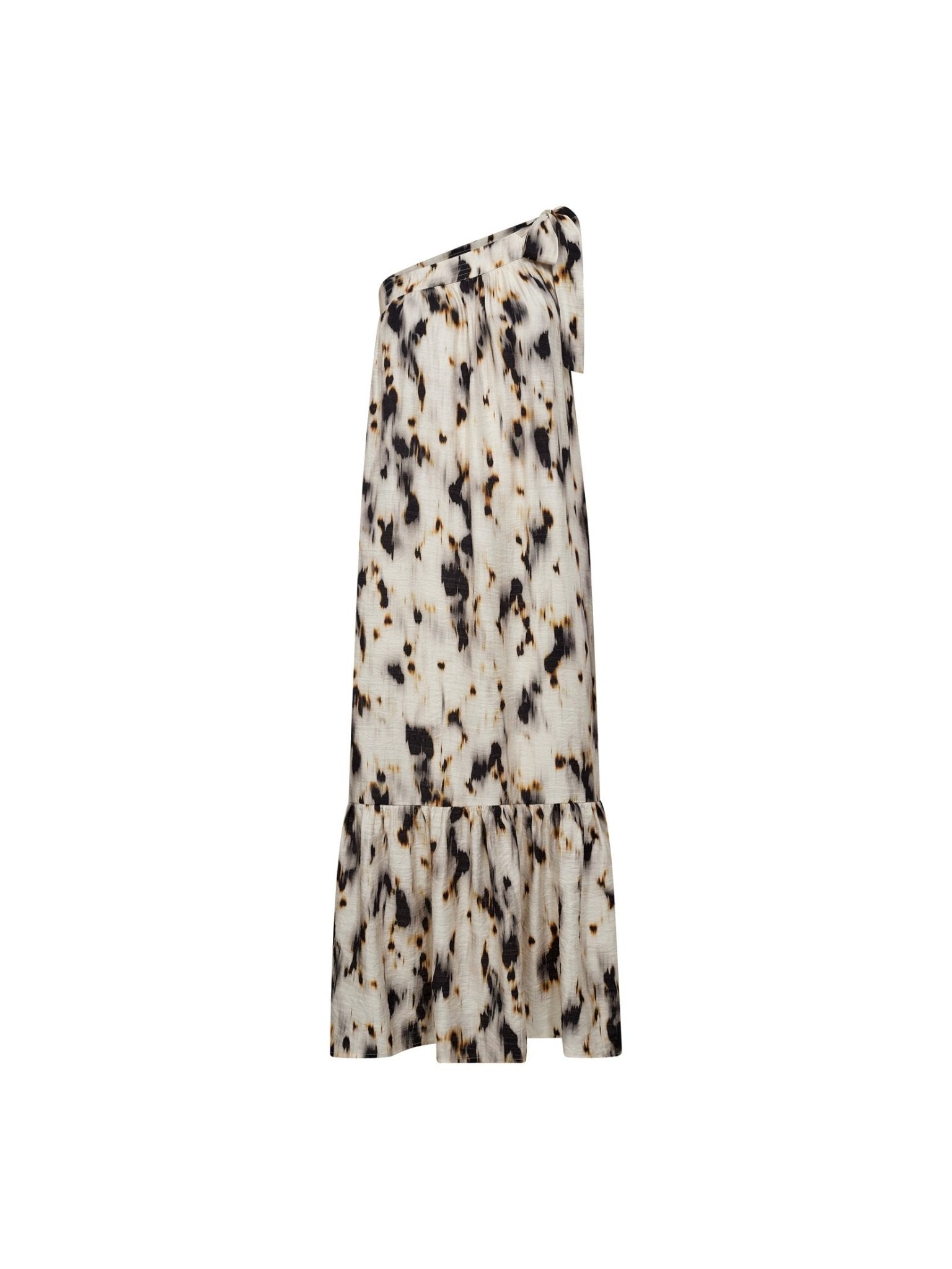 ElisaCC Asym Dress - Bone - Co'couture
