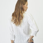EmmaCC Frill SS Blouse - Off white - Co'couture
