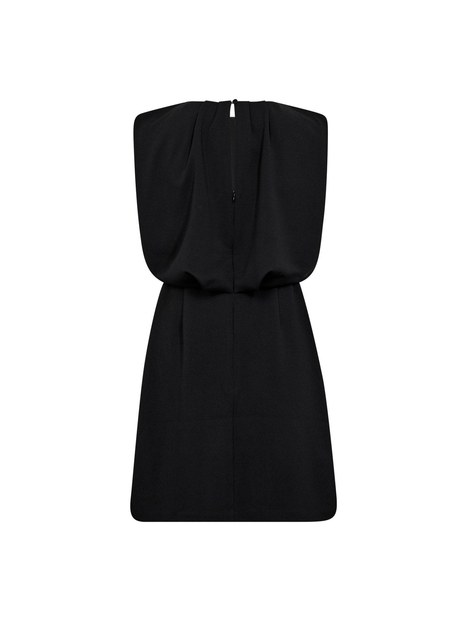 FalconCC Pleat Mini Dress - Black - Co'couture