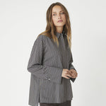 FinaCC Stripe Shirt - Black - Co'couture