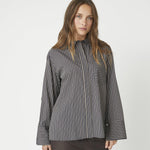 FinaCC Stripe Shirt - Black - Co'couture
