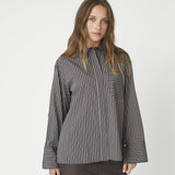 FinaCC Stripe Shirt - Black - Co'couture