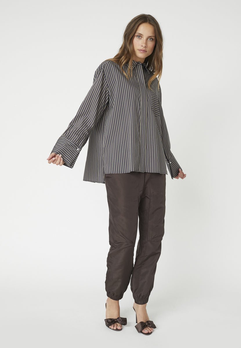 FinaCC Stripe Shirt - Black - Co'couture