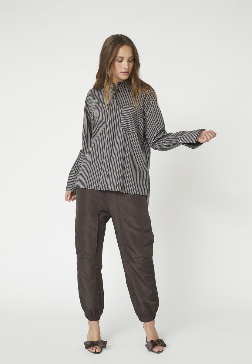FinaCC Stripe Shirt - Black - Co'couture