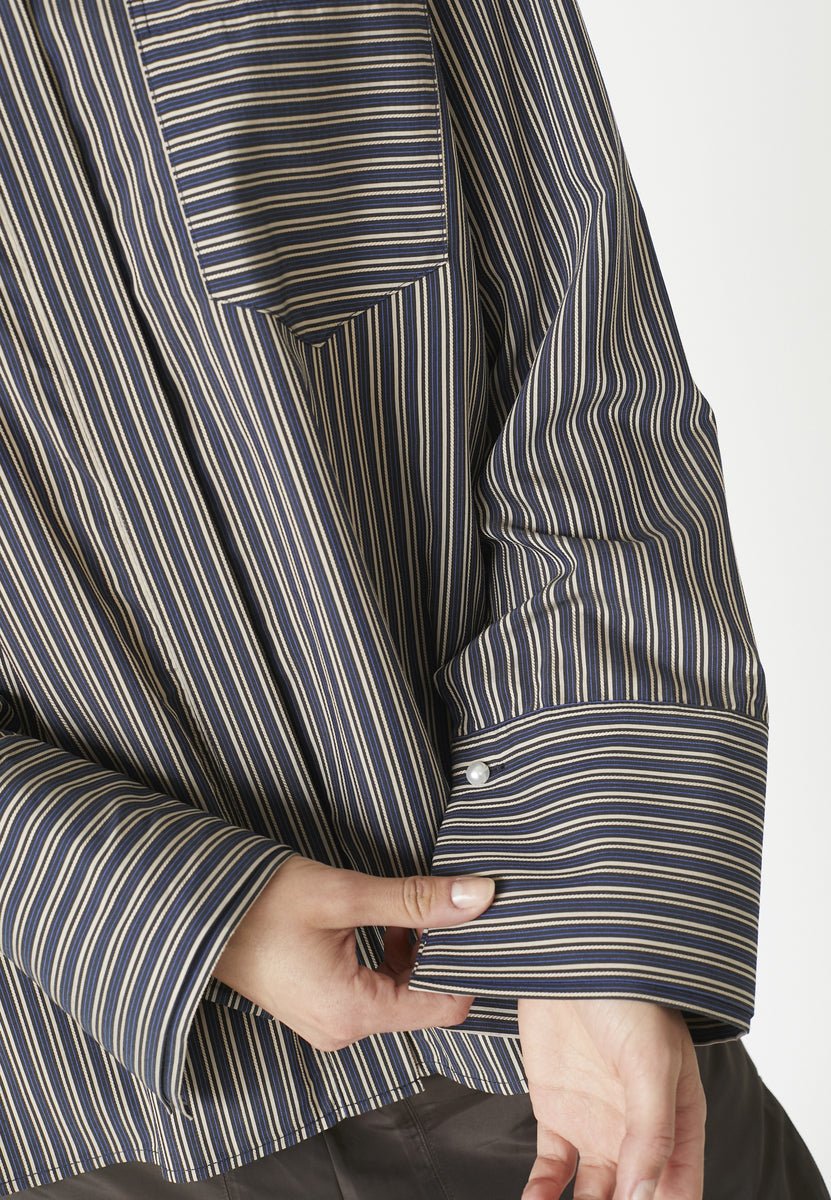 FinaCC Stripe Shirt - Black - Co'couture