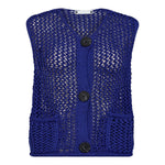 HenslyCC Knit Vest - New Blue - Co'couture