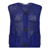 HenslyCC Knit Vest - New Blue - Co'couture