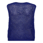 HenslyCC Knit Vest - New Blue - Co'couture