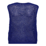 HenslyCC Knit Vest - New Blue - Co'couture