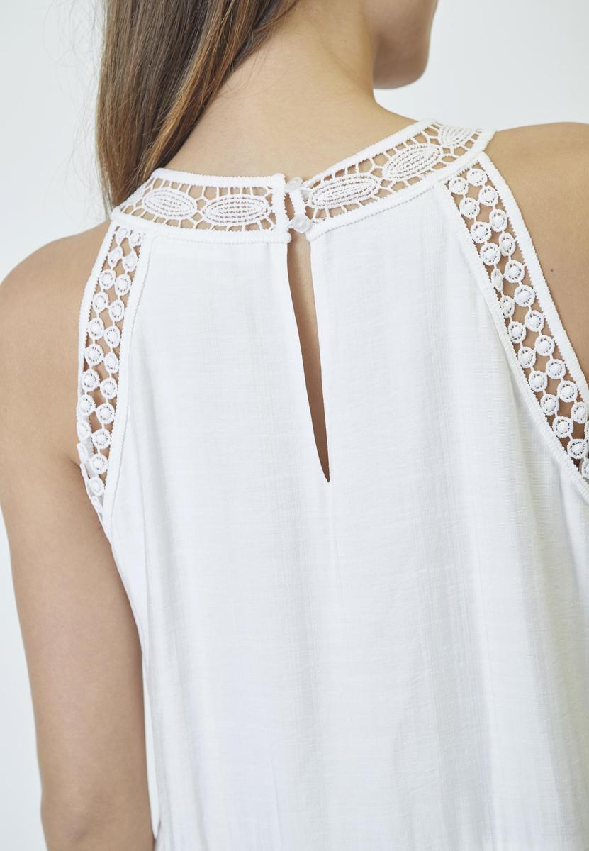 HeraCC Lace Crop Dress - Off white - Co'couture