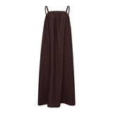 HeraCC Strap Tube Dress *OUT - Mocca - Co'couture