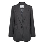 IdaCC Pin Single Oversi Blazer - Mid Grey - Co'couture