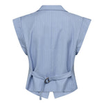 KianaCC Pin Vest - Pale Blue - Co'couture