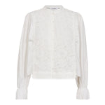 KimmieCC Lace Mix Shirt - Off white - Co'couture