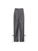 LiamCC String Pleat Pant - Mid Grey