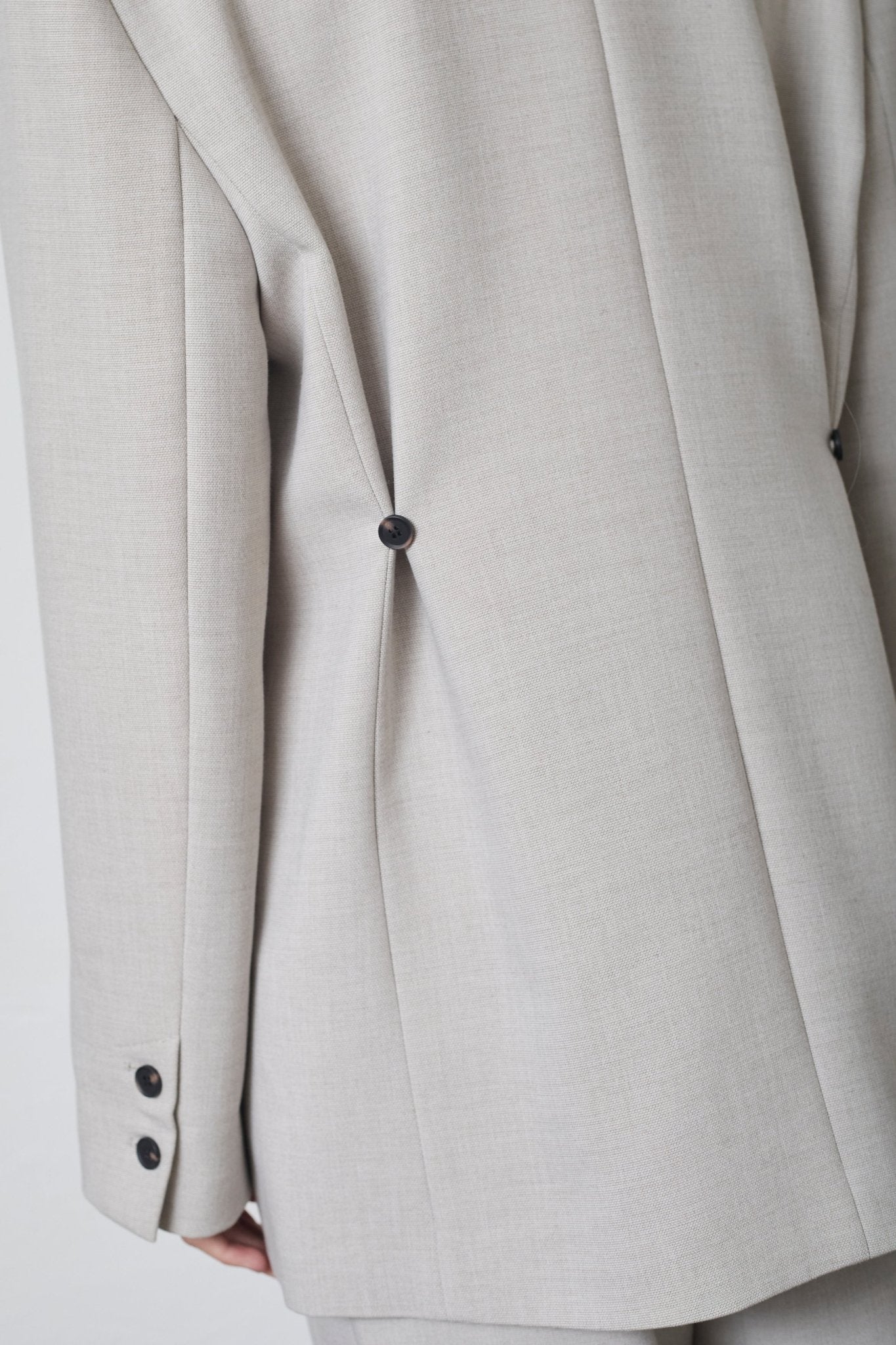 MavaCC Power Blazer - Bone - Co'couture
