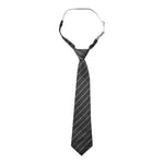 NilaCC Stripe Tie - Mid Grey - Co'couture