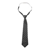 NilaCC Stripe Tie - Mid Grey - Co'couture