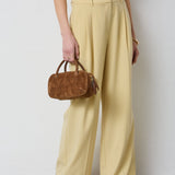NilanCC Pleat Pant - PaleYellow - Co'couture