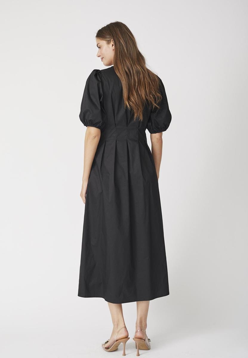 PoppyCC Pleat Dress - Black - Co'couture
