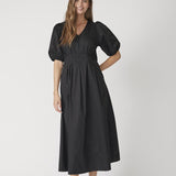 PoppyCC Pleat Dress - Black - Co'couture
