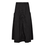 PoppyCC Pocket Pleat Skirt - Black - Co'couture
