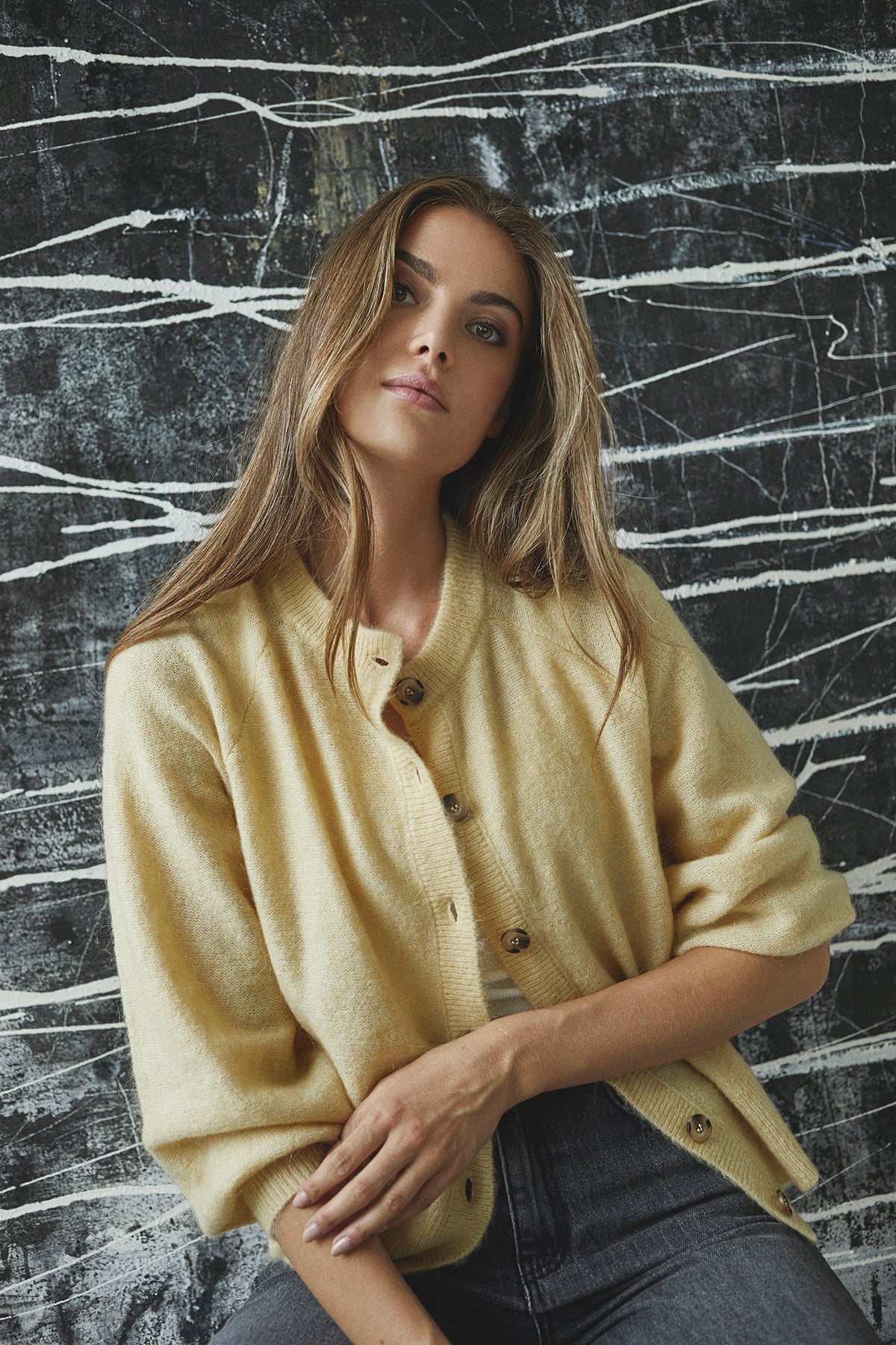 RonanCC Cardigan - PaleYellow - Co'couture