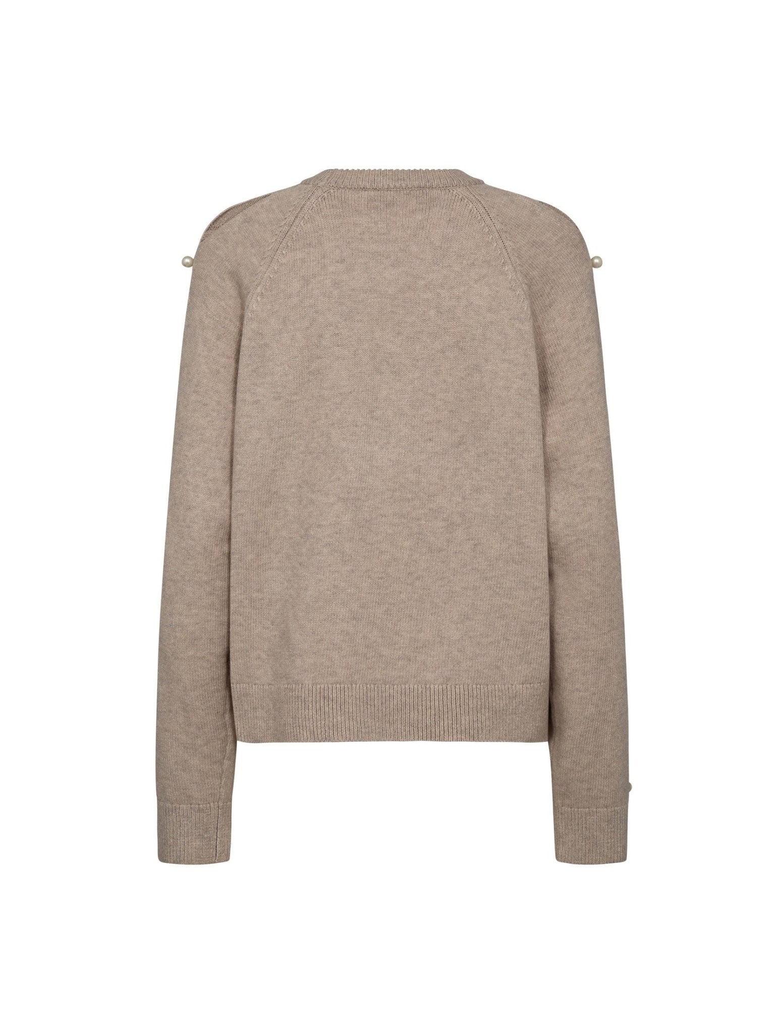 RowanCC Pearl Sleeve Knit - Bone - Co'couture