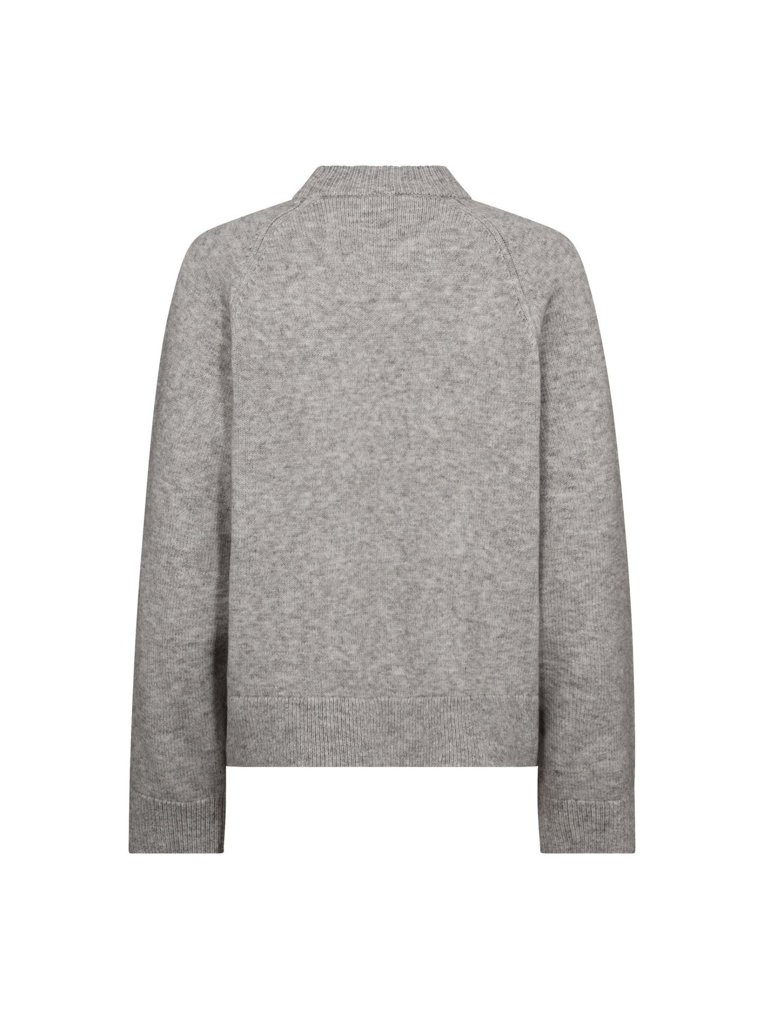 RowCC TurtleNeck Knit - Pale Grey - Co'couture