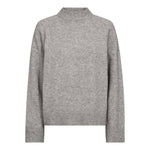 RowCC TurtleNeck Knit - Pale Grey - Co'couture