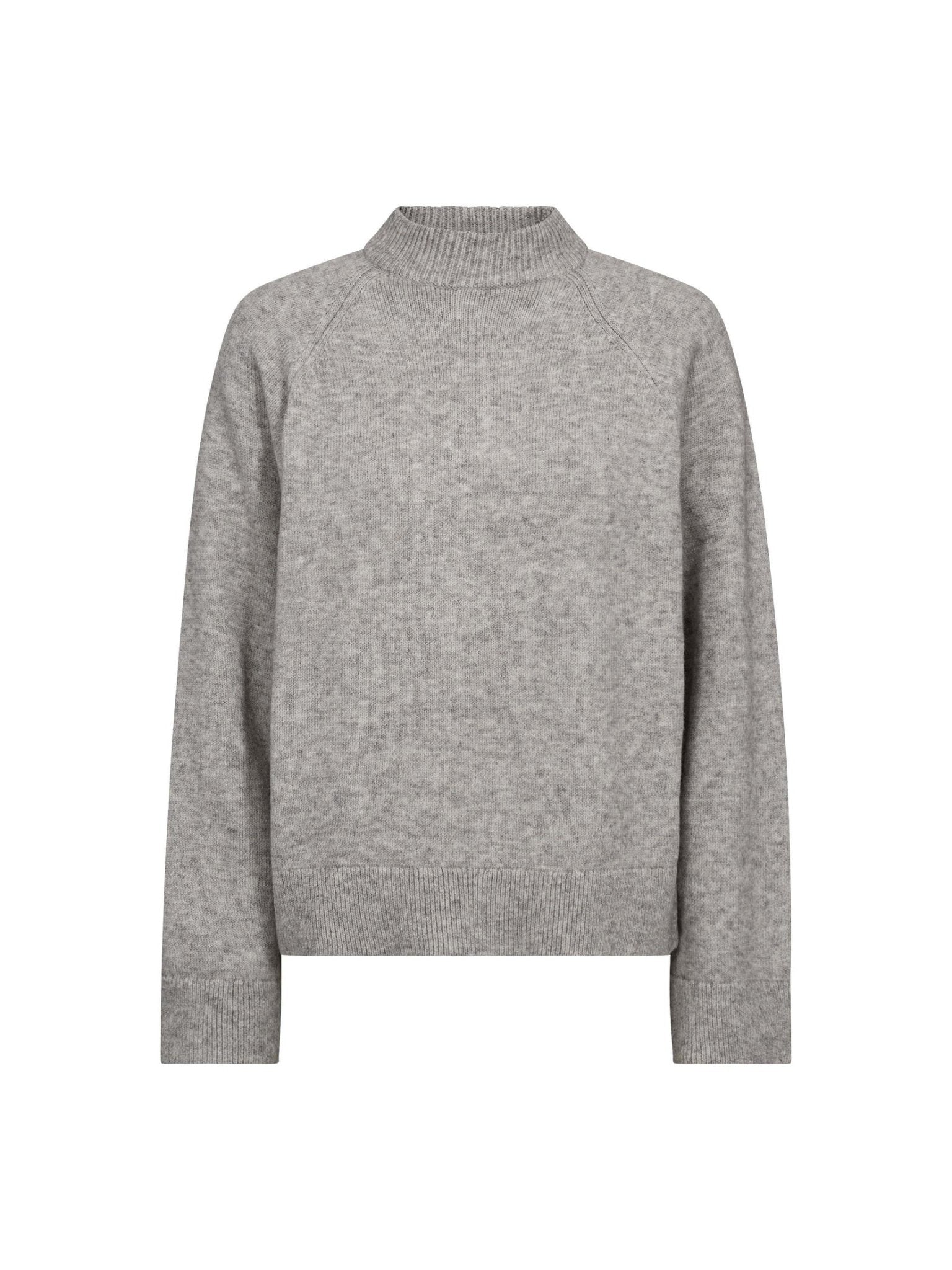 RowCC TurtleNeck Knit - Pale Grey - Co'couture