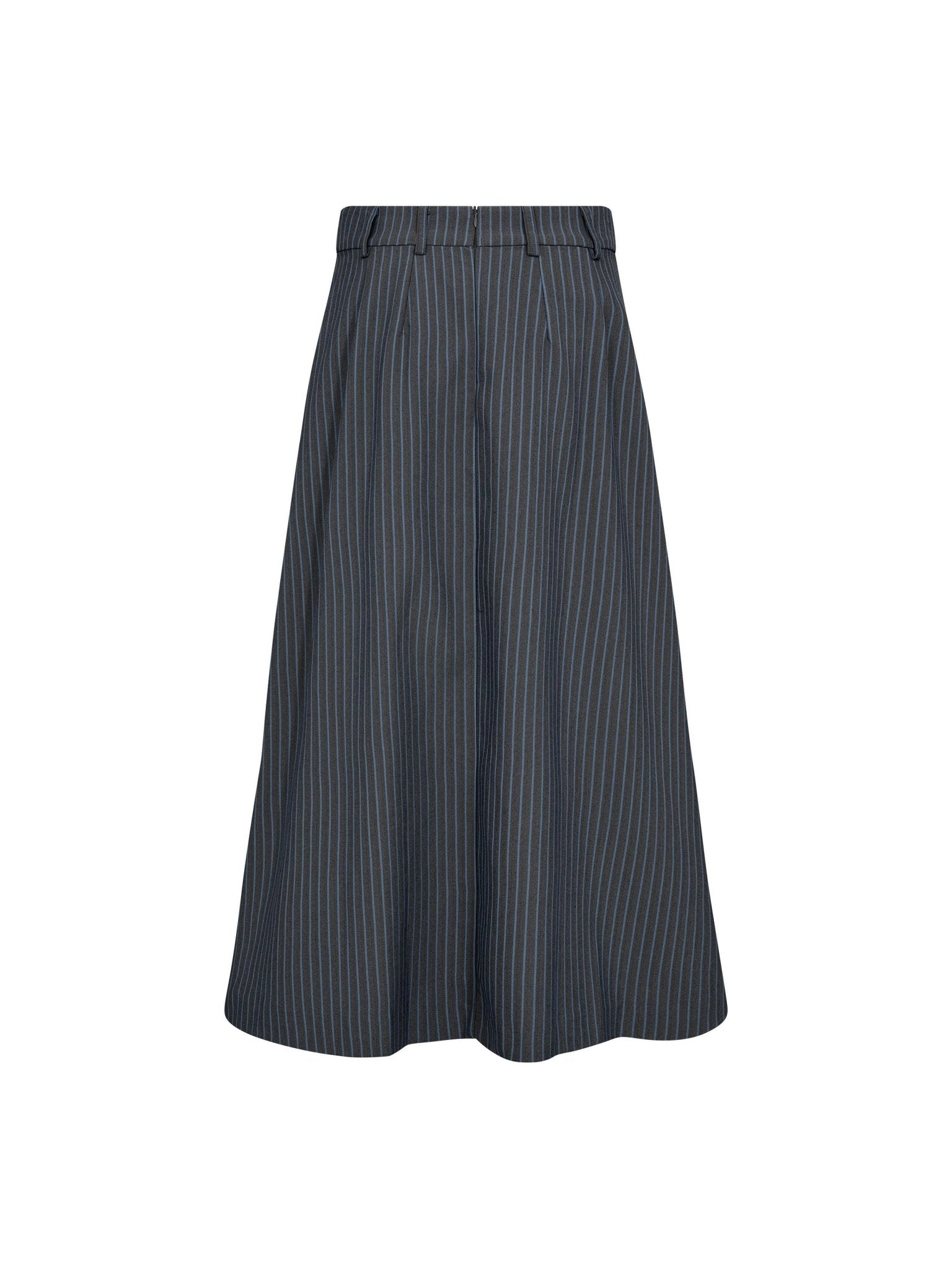 SalvieCC Anya Pleat Skirt - Denim blue - Co'couture