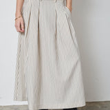 SalvieCC Anya Pleat Skirt - White - Co'couture