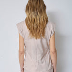SalvieCC Pleat Top - Bone - Co'couture