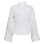 SannaCC Bell Sleeve Shirt - White - Co'couture