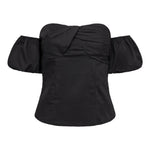 SannaCC Off - Shoulder Top - Black - Co'couture